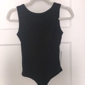 Lulus Ribbed High-neck Bodysuit